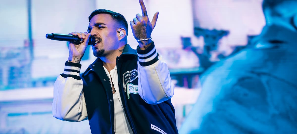 Rels B durante su concierto en A Coruna.