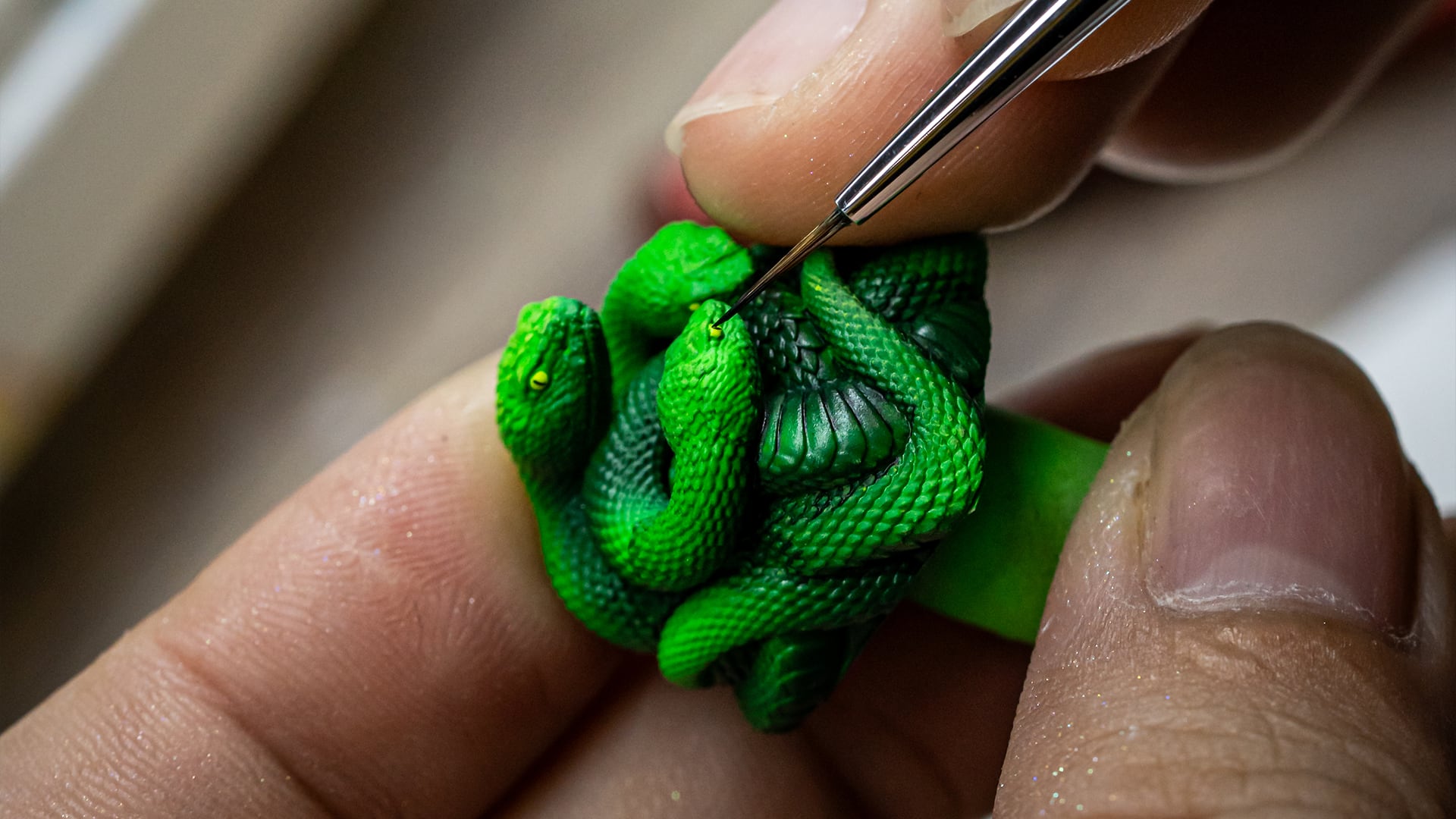 Razer presenta la Artisan Keycap "Triple-Headed Snake Edition"