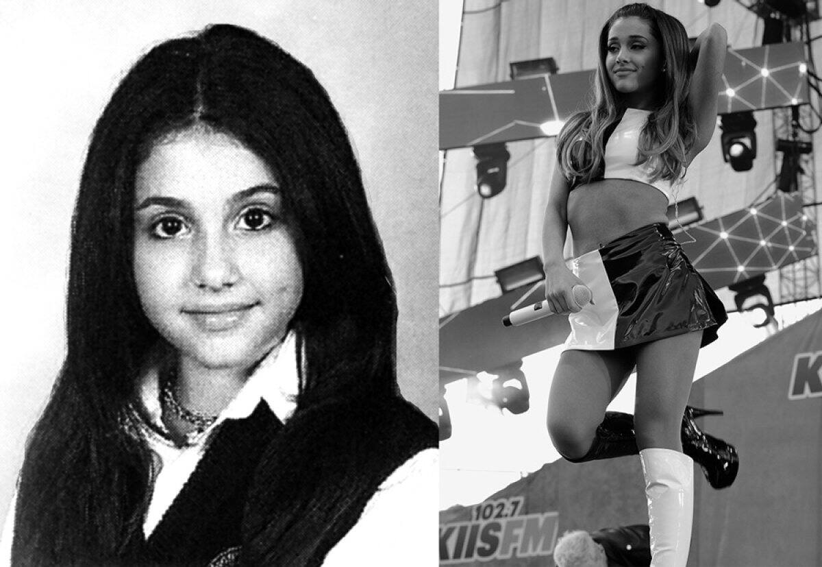 Ariana Grande, muy seria para la foto