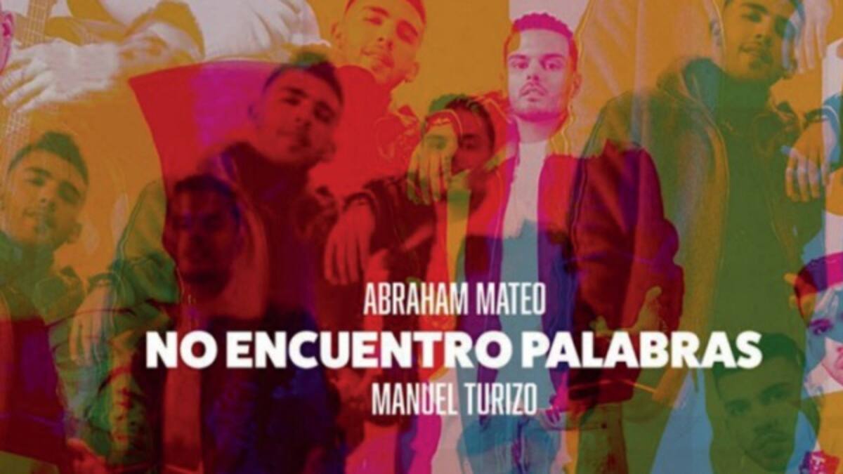 Abraham Mateo y Manuel Turizo en "No Encuentro Palabras"