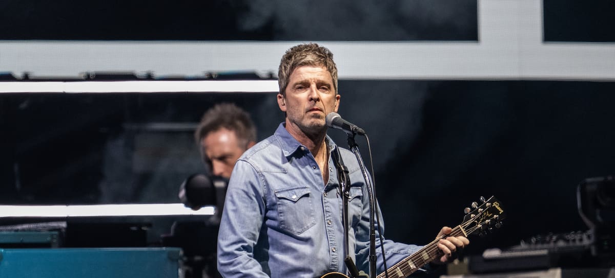Noel Gallagher (Oasis), en el show de regreso de la banda en Cardiff (Gales)