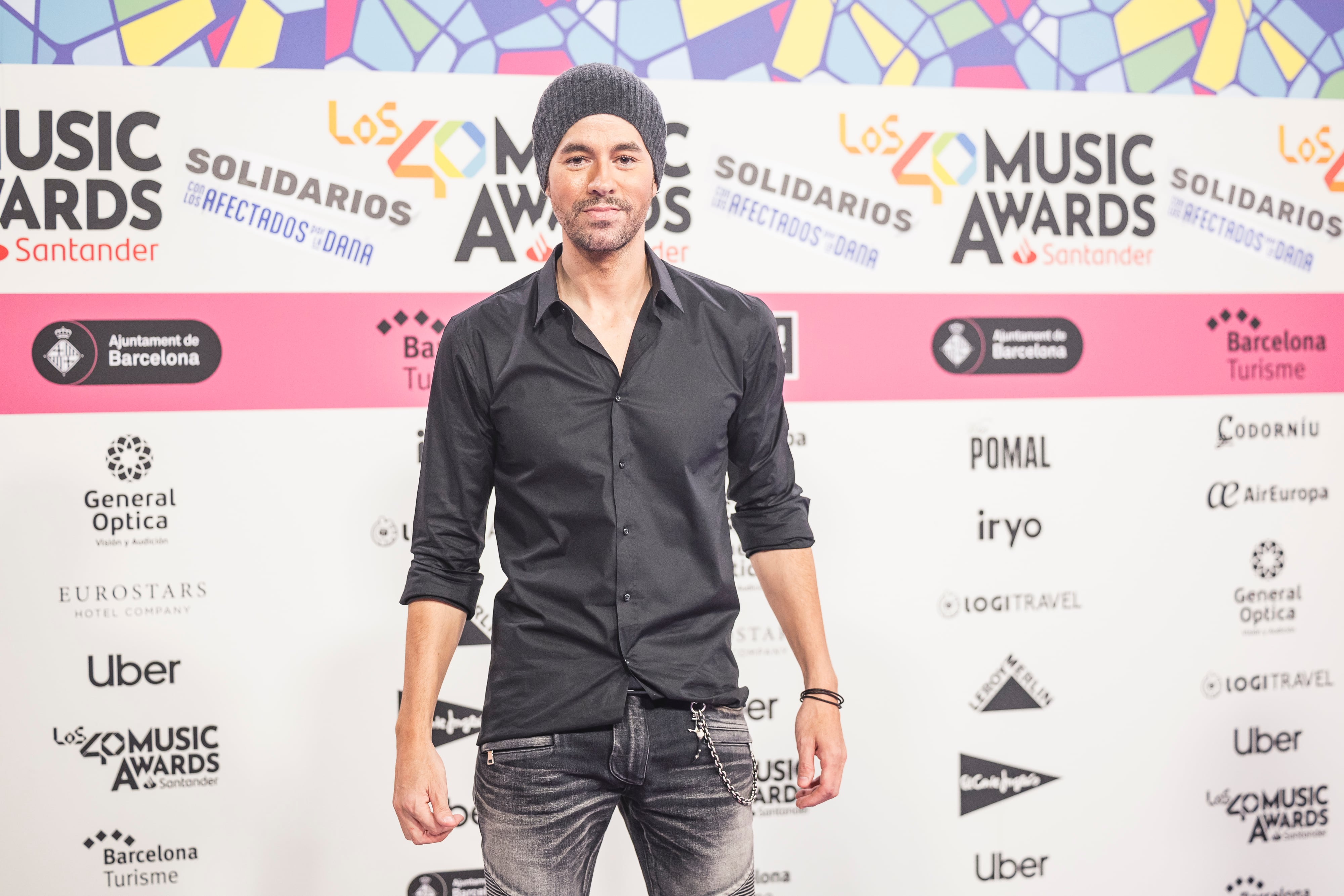 Enrique Iglesias en LOS40 Music Awards Santander 2024.