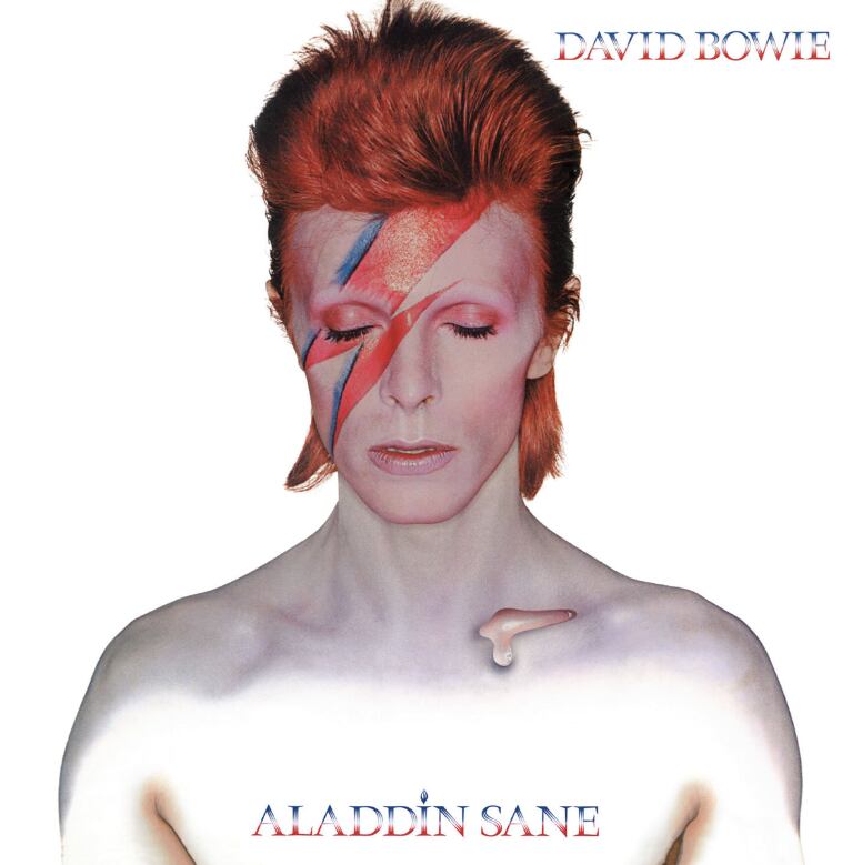 Portada de 'Aladdin Sane', álbum de David Bowie (1973).