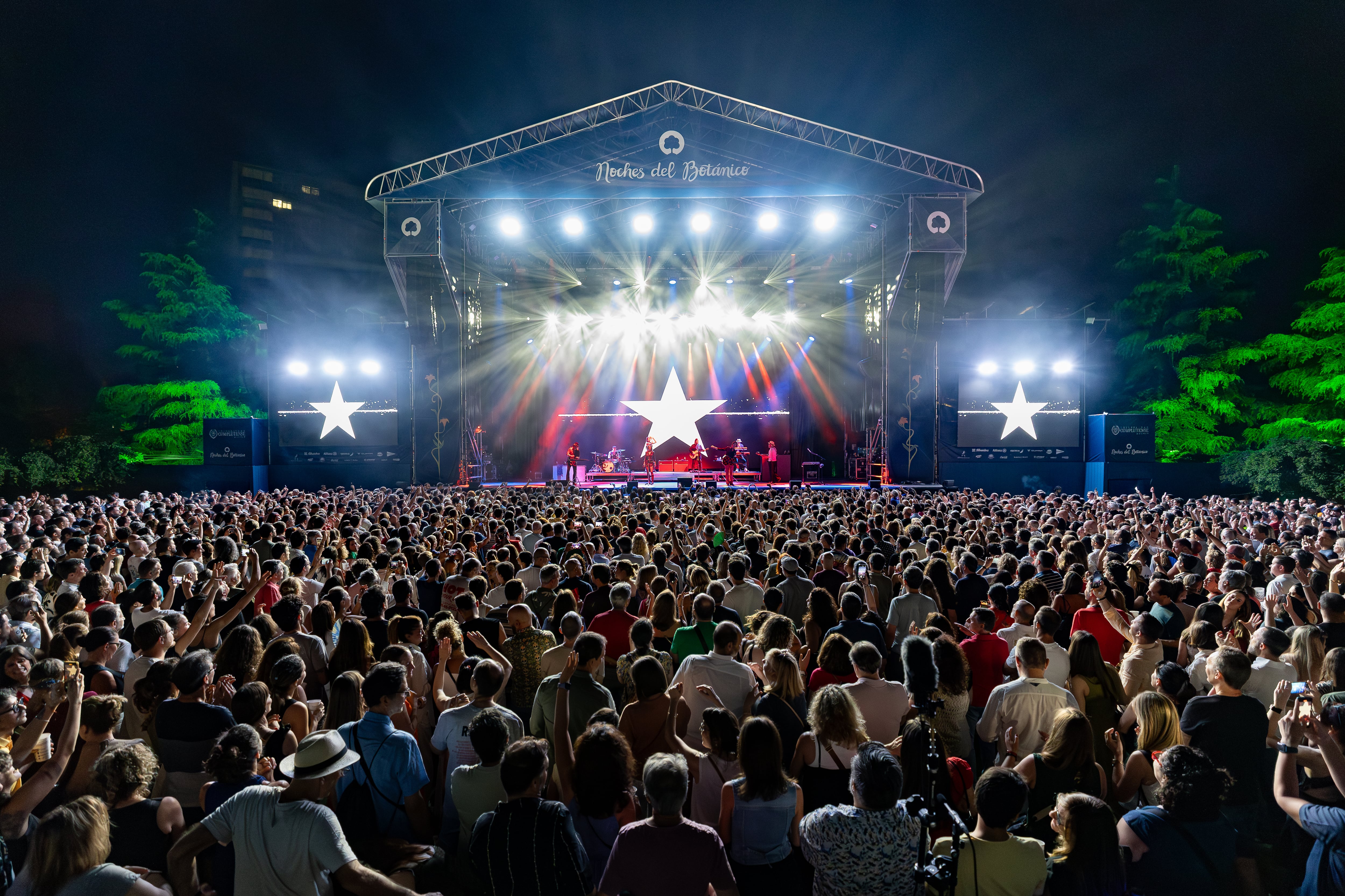Las Noches del Botánico 2025, durante el concierto de Roxette