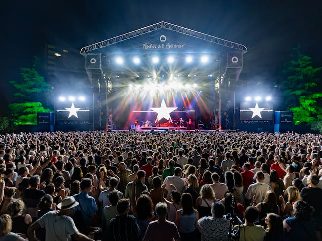 Las Noches del Botánico 2025, durante el concierto de Roxette