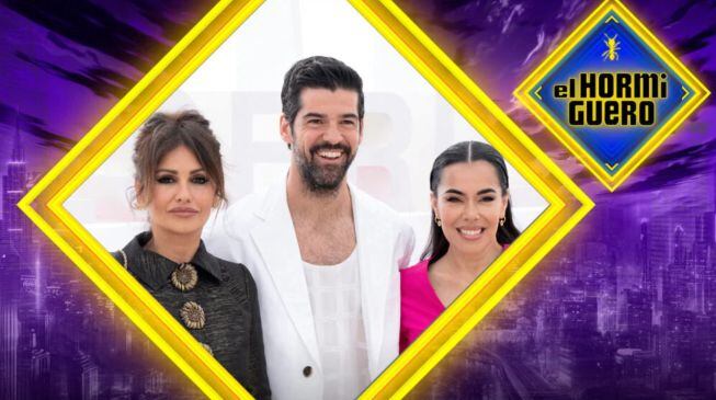 Mónica Cruz, Miguel Ángel Muñoz y Beatriz Luengo en &#039;El Hormiguero&#039;.