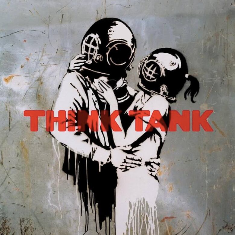 Portada del álbum 'Think Tank' de Blur (2003).