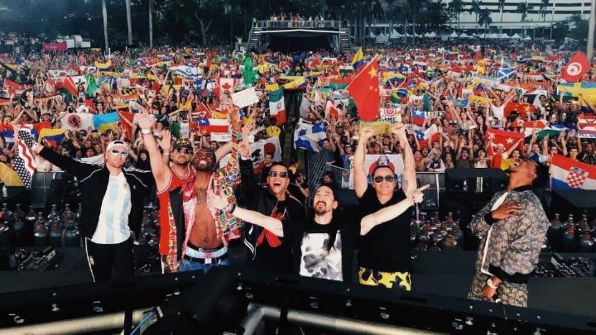 Azukita Nº1 Steve Aoki, Daddy Yankee, Elvis Crespo y Play N Skillz en Maxima 51 Chart