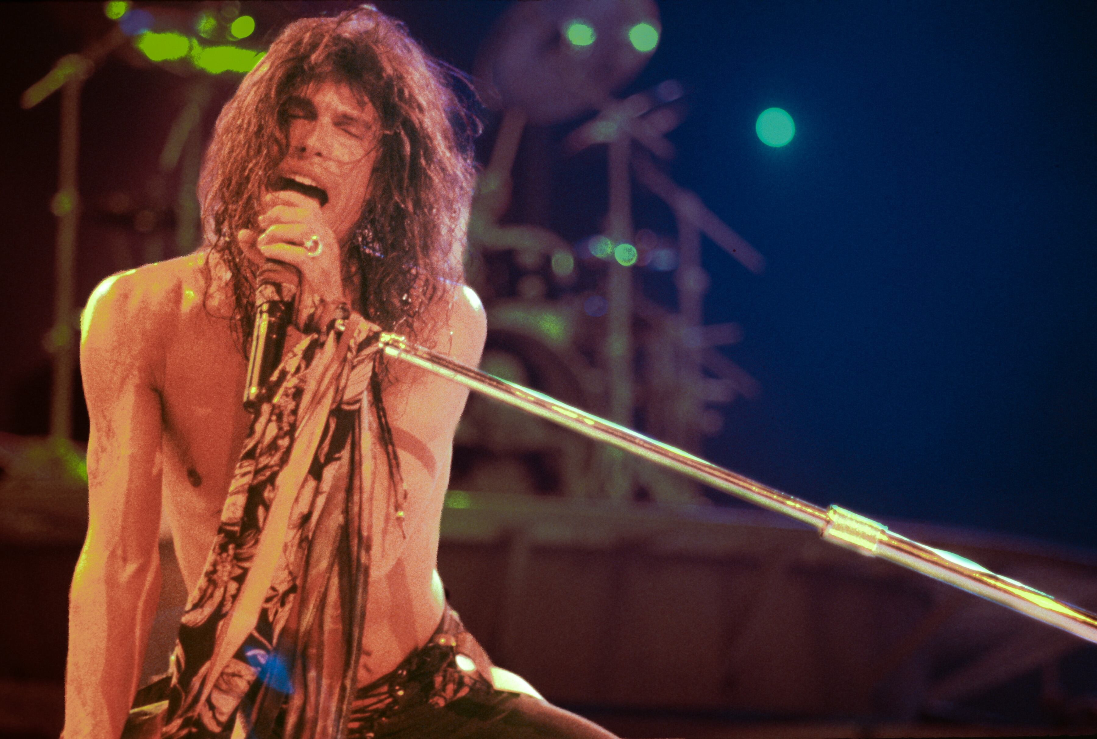 Steven Tyler, líder y vocalista de Aerosmith