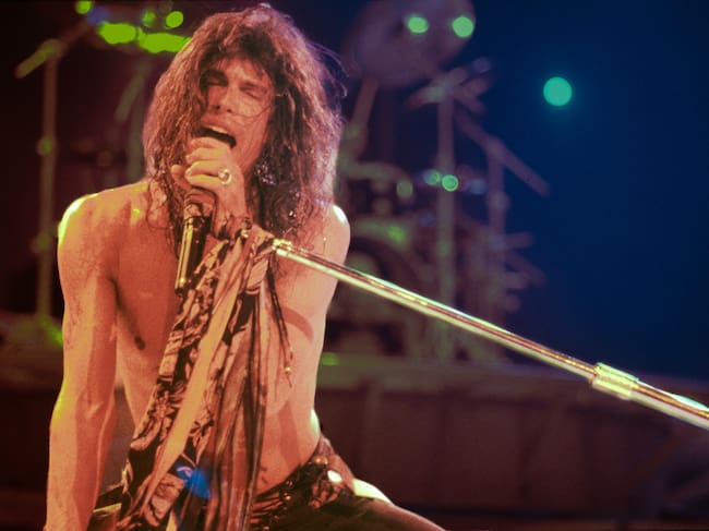 Steven Tyler, líder y vocalista de Aerosmith