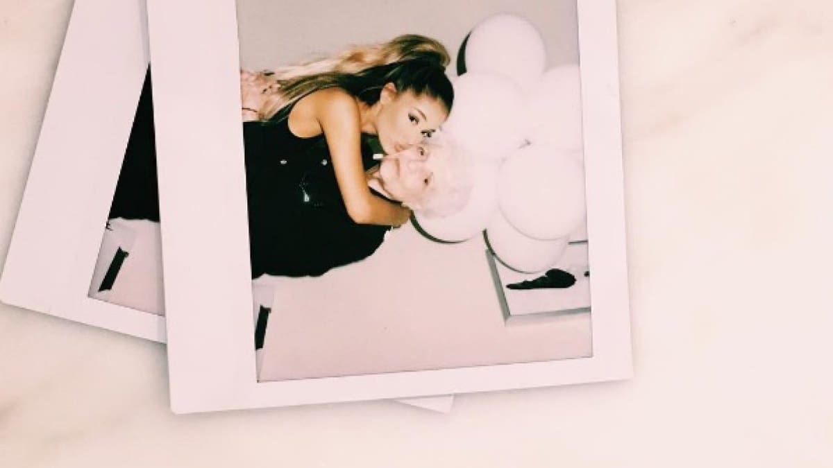 Ariana Grande cumplió 23 y lo festejó con todo
