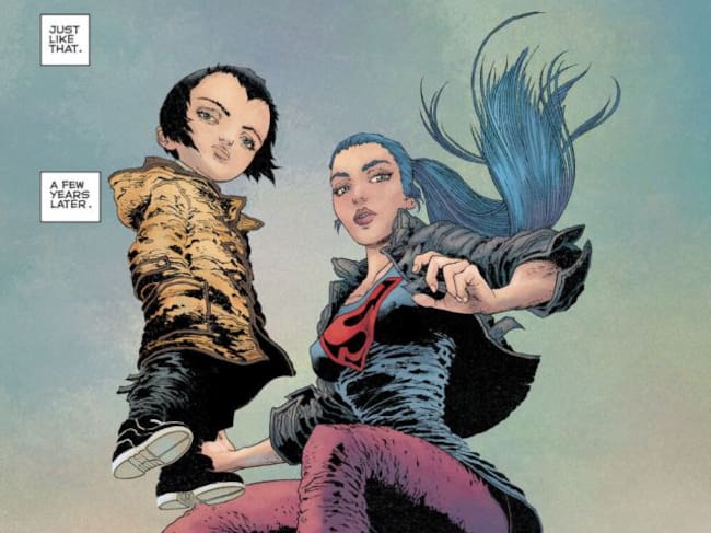 Los hijos de Superman.