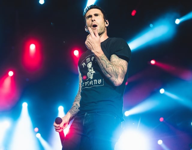 Adam Levine en el Rock in Rio 2017