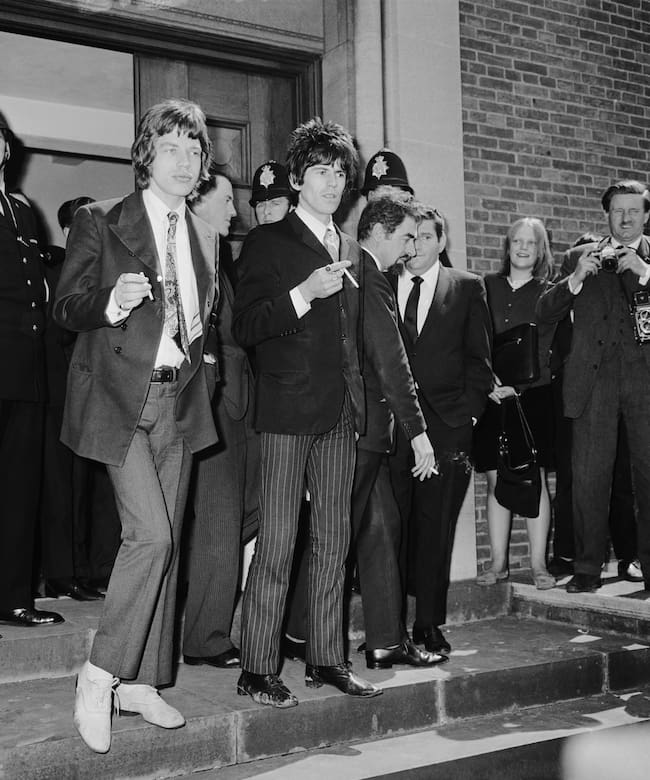 Mick Jagger y Keith Richards