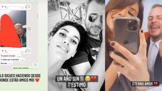 Arex Teixidó comparte mensajes y recuerdos con Álex Casademunt.