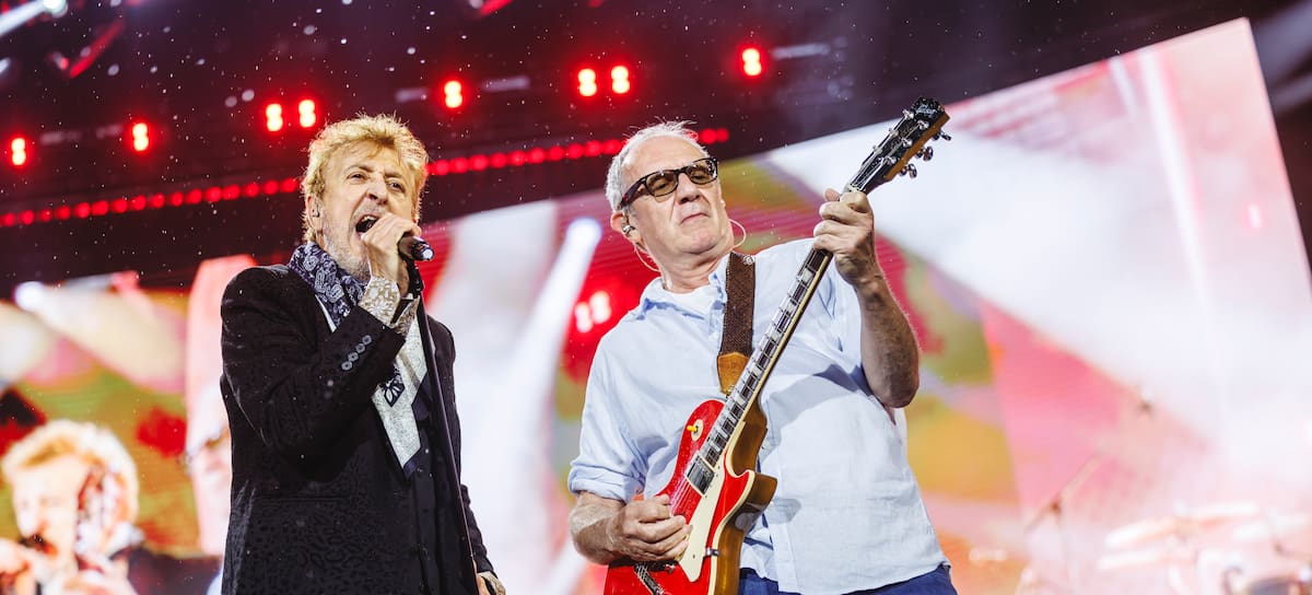 Manolo García y Quimi Portet (El Último de la Fila) en concierto en Barcelona