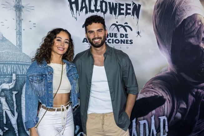 Suso Álvarez y su pareja, Amanda Perera.