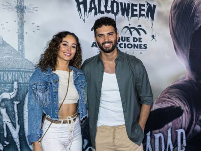 Suso Álvarez y su pareja, Amanda Perera.