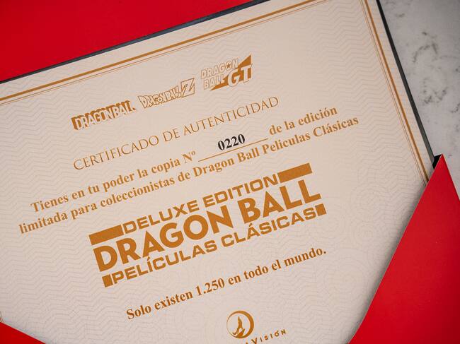 Todas las películas de Dragon Ball en un solo cofre.