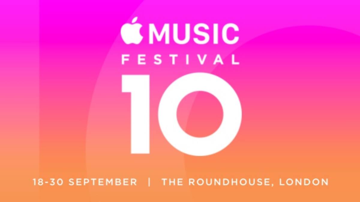 ¡Vuelve el Apple Music Festival!