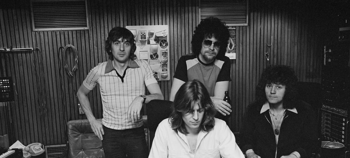 Richard Tandy, Bev Bevan, Jeff Lynne y Electric Light Orchestra