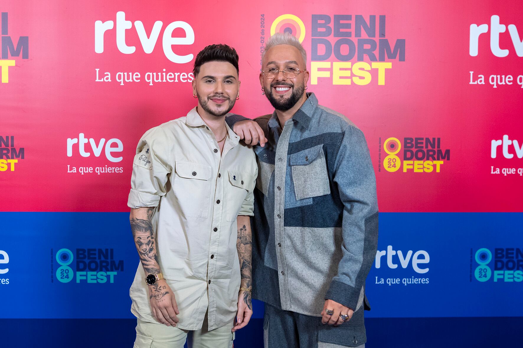 Lérica en la presentación del Benidorm Fest 2024