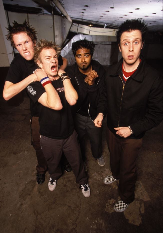 Sum 41 en el año 2002.