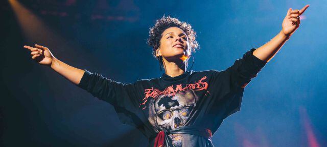Alicia Keys en el Apple Music Festival