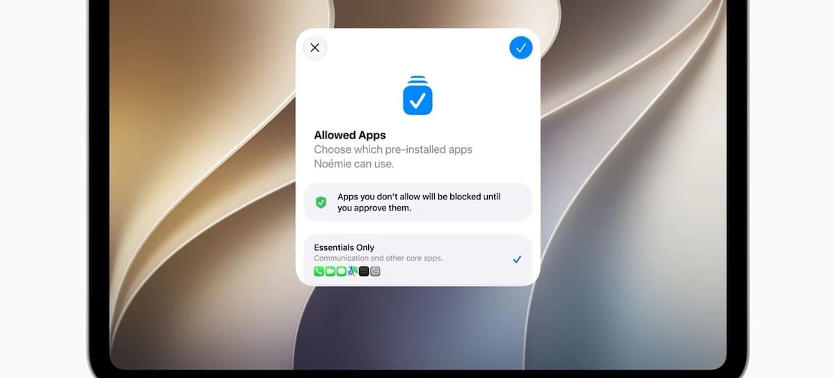 Apple / Control parental