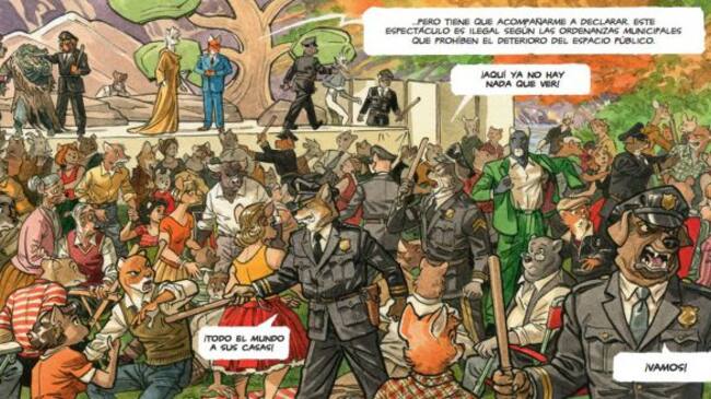 Una 'viñetita' de Guarnido.