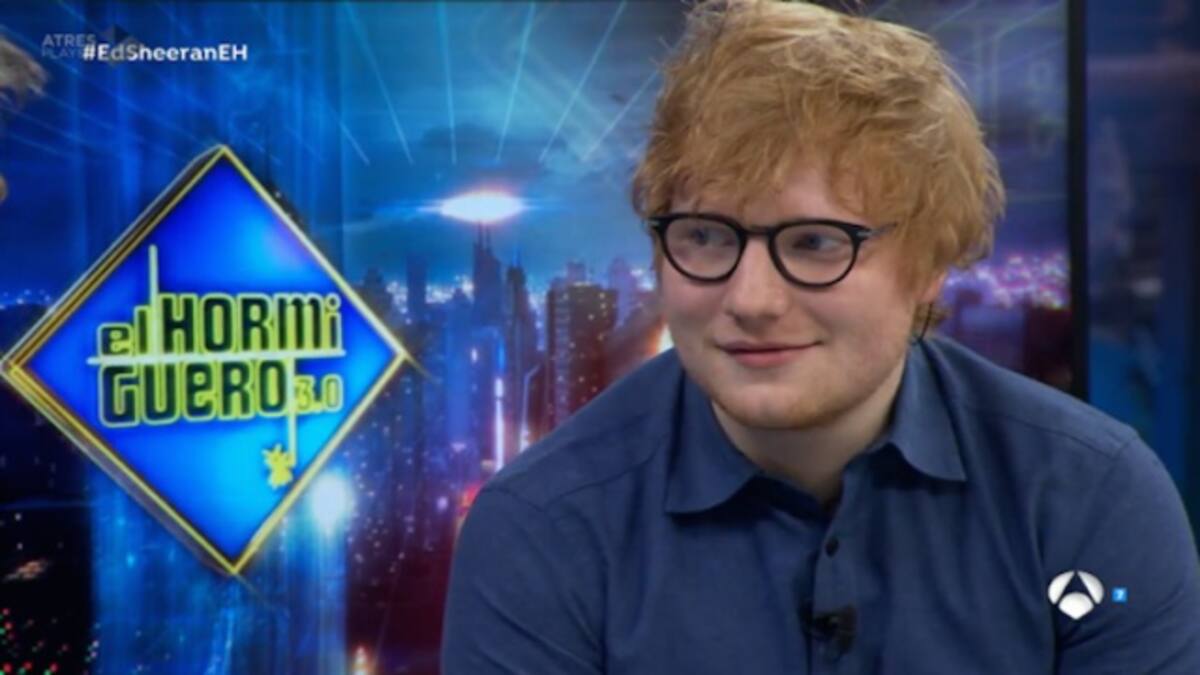 Los fans de Ed Sheeran, indignados con Pablo Motos por llamarle “feo”