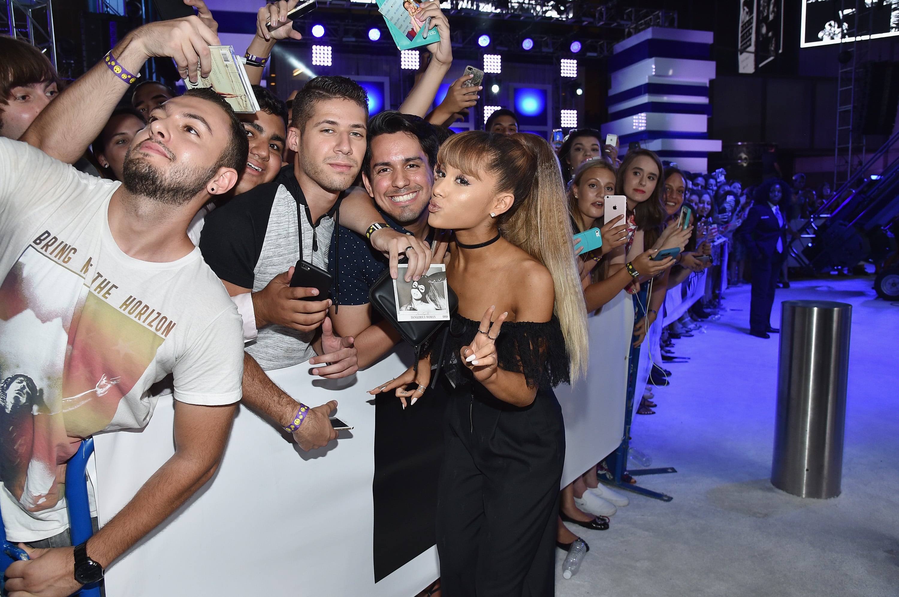 Ariana Grande en Nueva York, 2016.  (Photo by John Shearer/Getty Images for MTV.com)