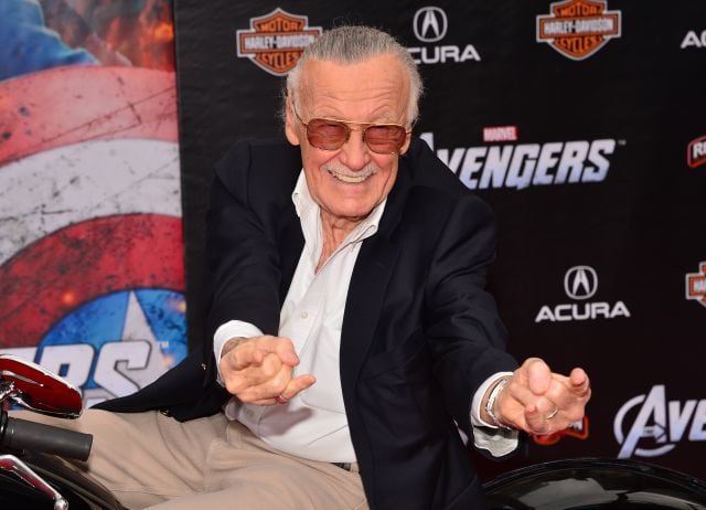 Stan Lee en la premiere de &#039;Los Vengadores&#039;, en 2012.