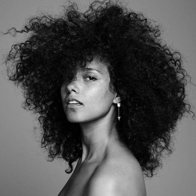 Alicia Keys en la portada de &#039;Here&#039;