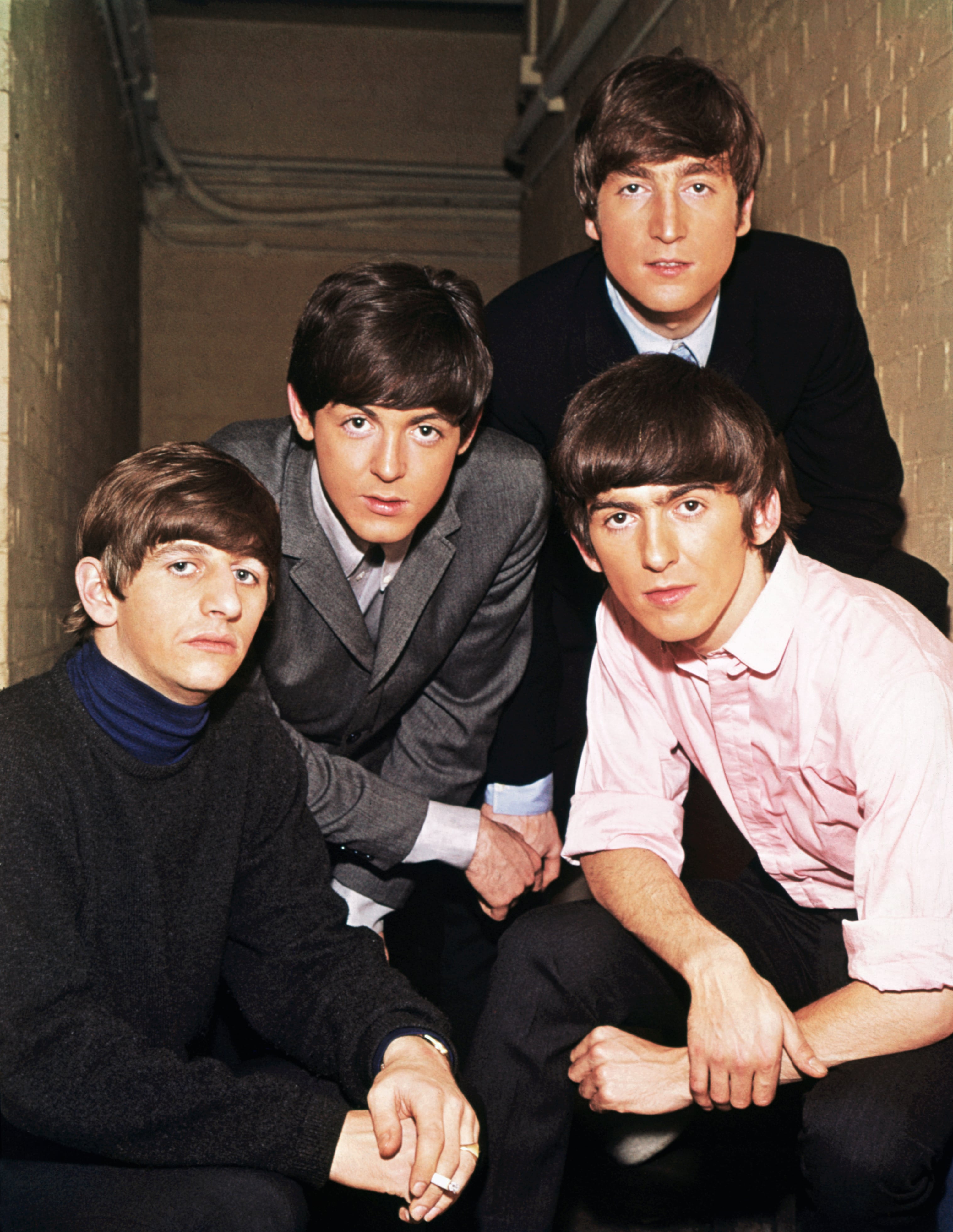 Ringo Starr, Paul McCartney, John Lennon, y George Harrison