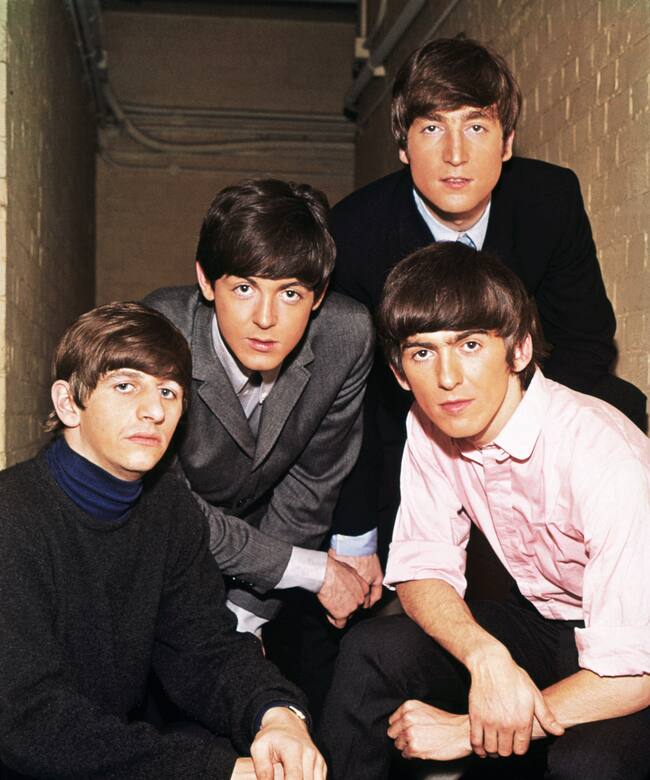 Ringo Starr, Paul McCartney, John Lennon, y George Harrison