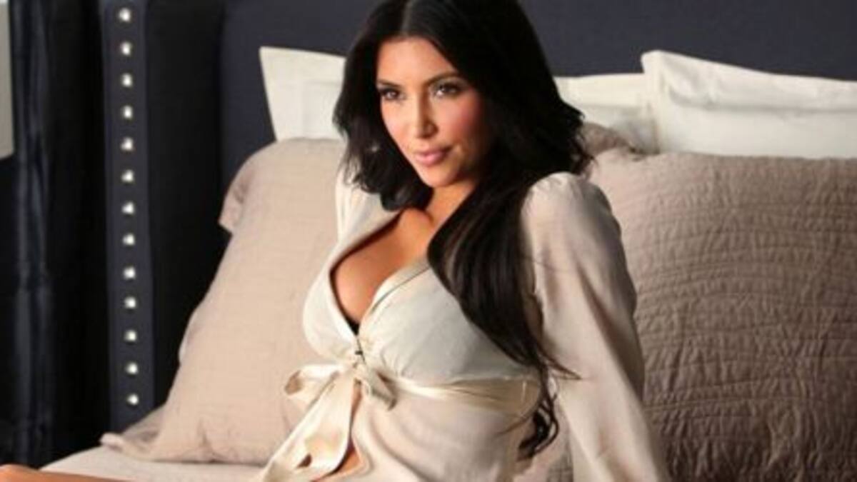 ¿Quién quiso darle un beso en la cola a Kim Kardashian?