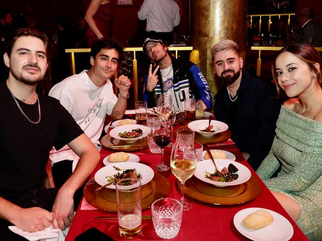 Marlon y Cris Regatero en la cena de nominados de LOS40 Music Awards 2023 / Foto: Jorge París y Elena Buenavista