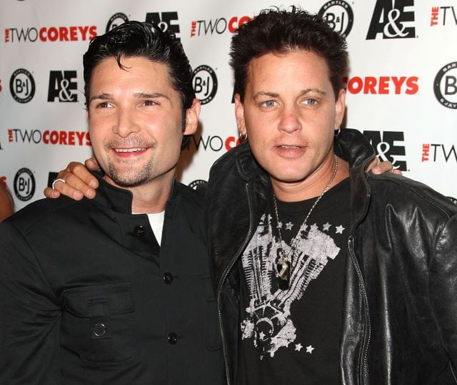 Corey Feldman y Corey Haim, pareja artística durante muchos años.