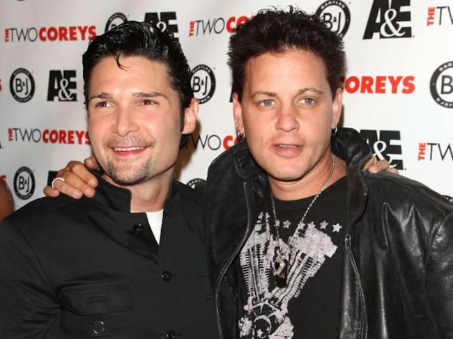 Corey Feldman y Corey Haim, pareja artística durante muchos años.