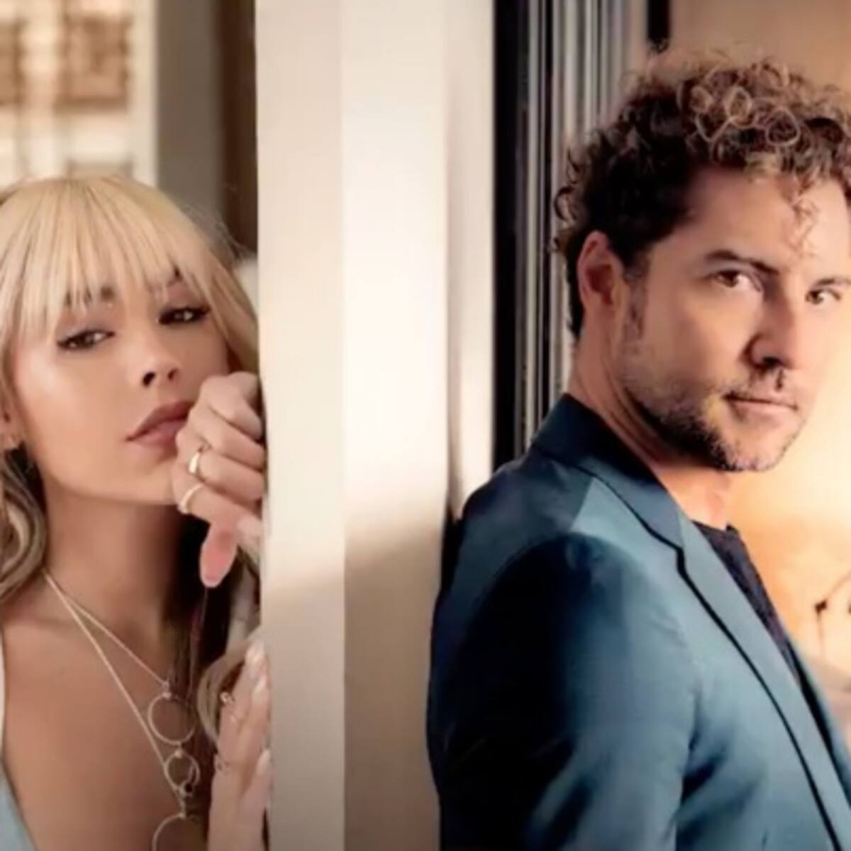 David Bisbal y Danna Paola juntos por primera vez en ‘Vuelve, Vuelve’