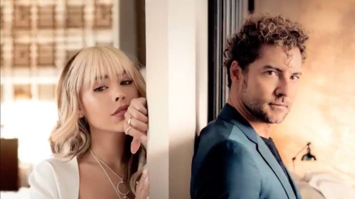David Bisbal y Danna Paola juntos por primera vez en ‘Vuelve, Vuelve’