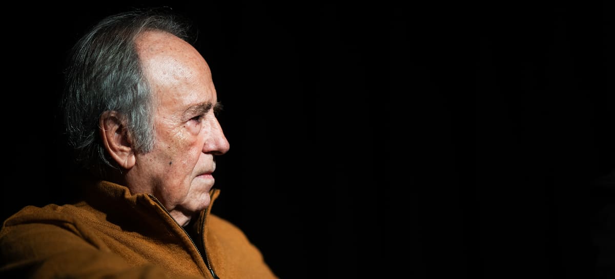 Joan Manuel Serrat, en la presentación del álbum, 'Jofre Bardagi interprets Serrat', 2025.