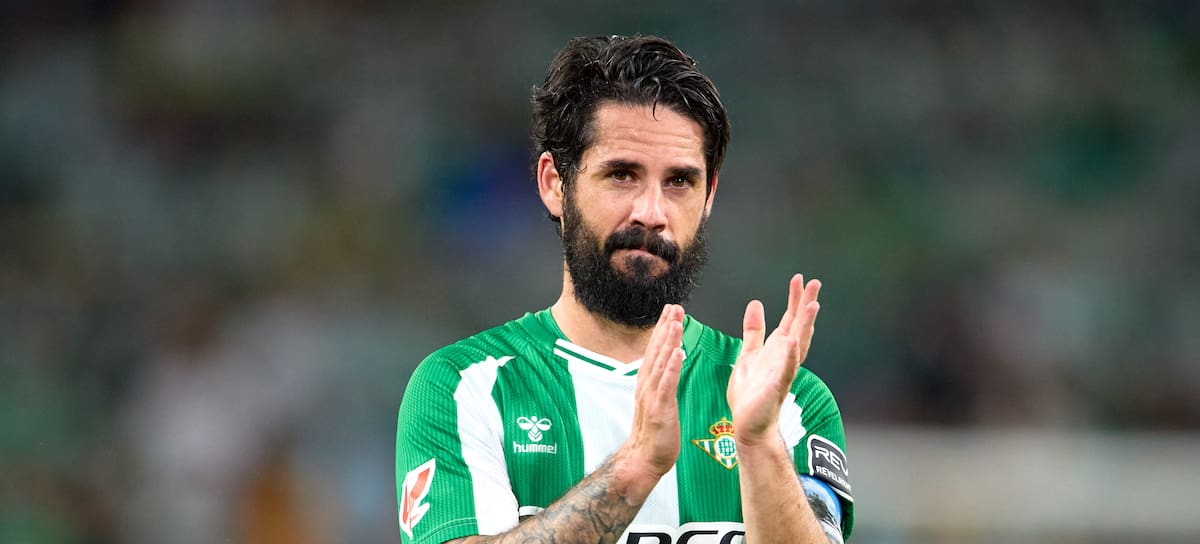 Isco durante un partido con el Betis.