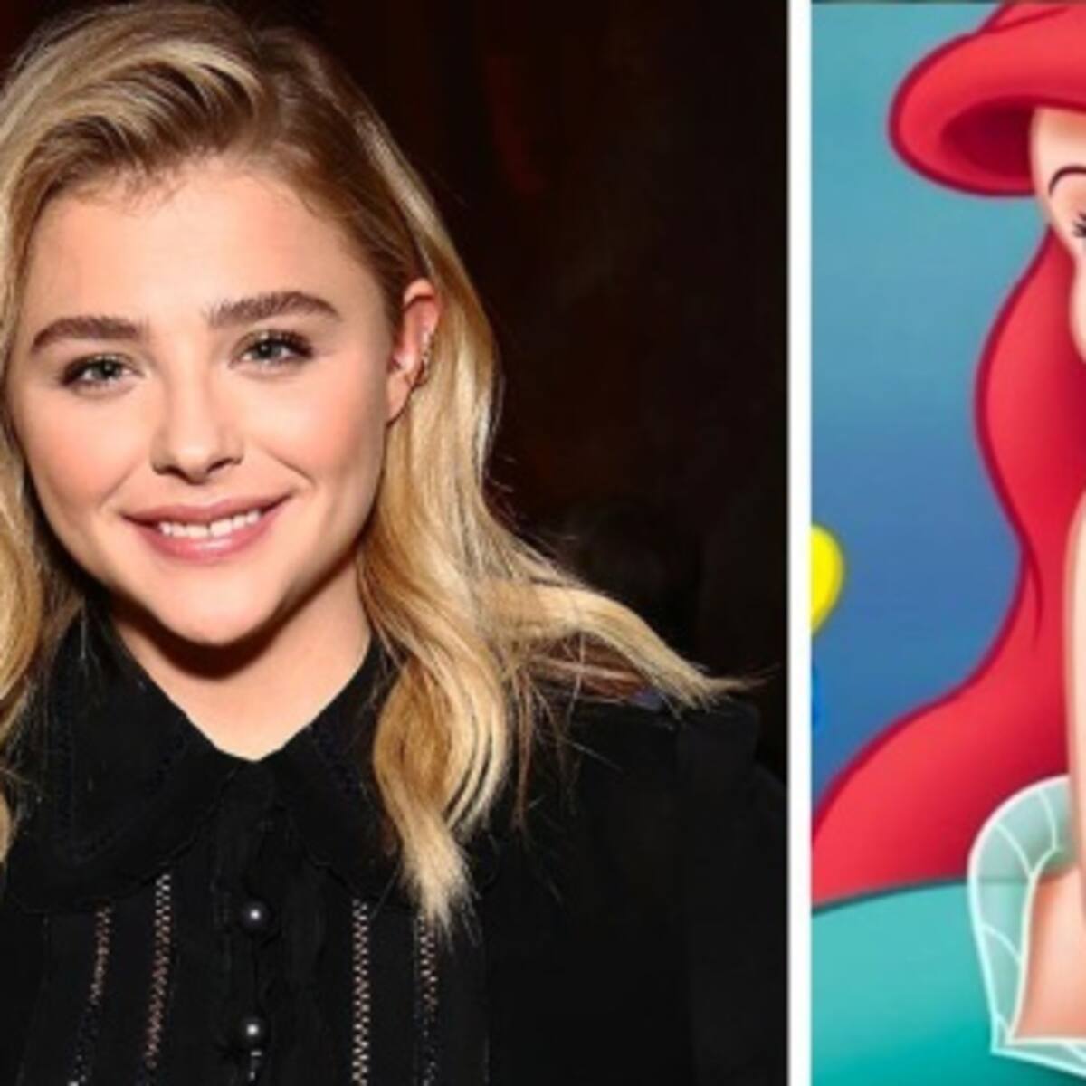 Ya salió la foto oficial de Chloe Moretz como La Sirenita