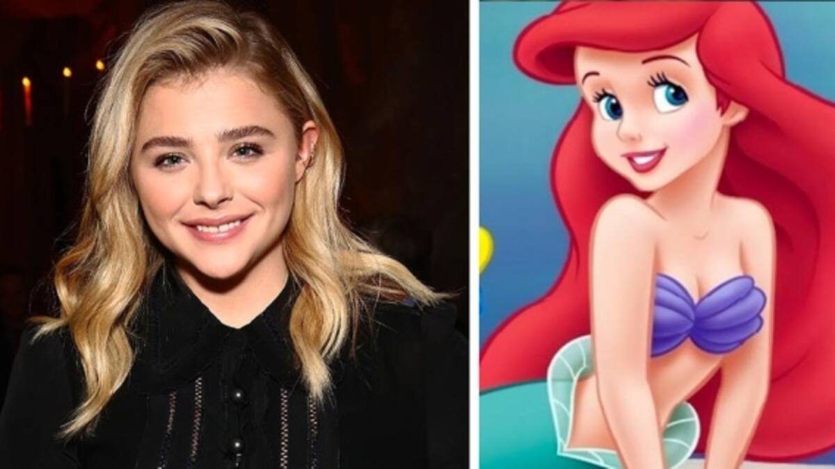 Ya salió la foto oficial de Chloe Moretz como La Sirenita