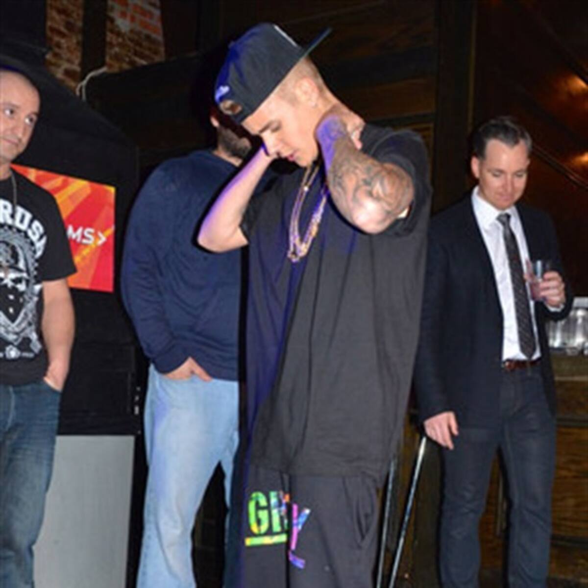 Así se divirtió Justin Bieber