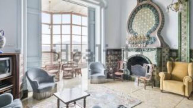 Una de las estancia de la Masía.