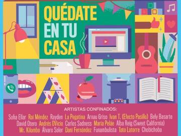 16 artistas se unen para crear la sintonía de #YoMeQuedoEnCasaFestival