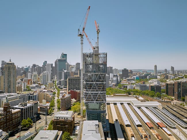 El Atlassian Central, en plena fase de construcción.